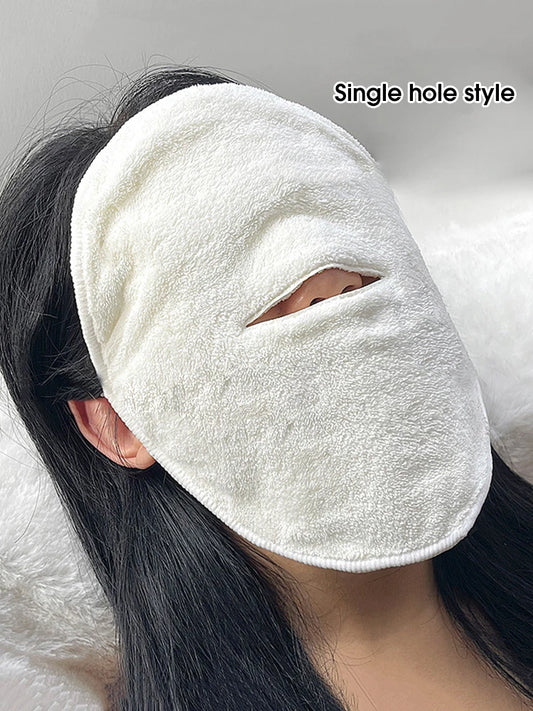 Soft Skin-Friendly Hot Compress Towel for Face
