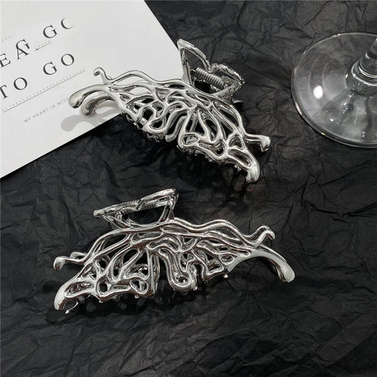 Metal Hair Claw - Vintage Style