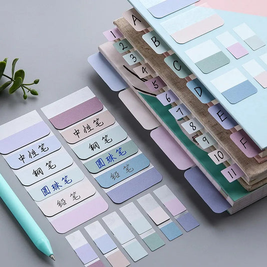 Transparent Sticky Note Index Tabs