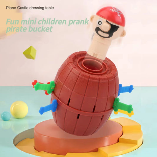 Jumping Pirate Barrel Game - Funny Family Toy