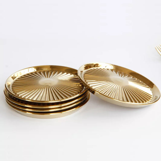 High-Grade Korean Gold Ceramic Grease Separation Plate