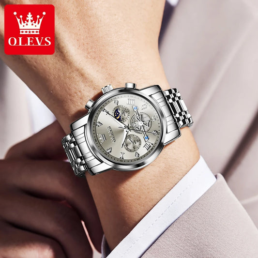 OLEVS Classic Multifunctional Men's Watch