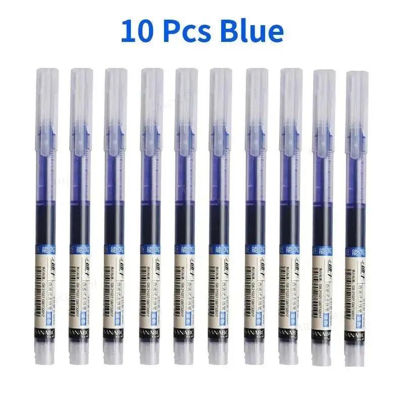 Large Capacity Quick Drying Needle Tip Colored Gel Pen