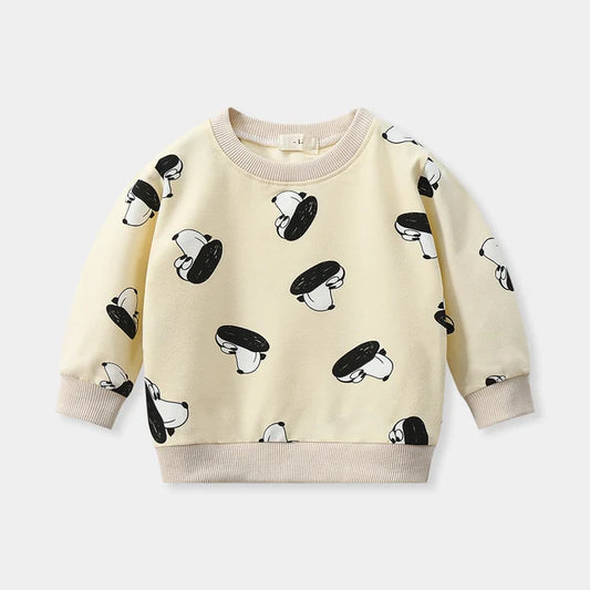 Frühling Herbst Neue Baby Lose Sweatshirt Jungen Mädchen