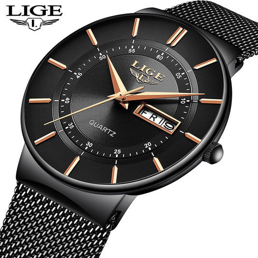 Ultra-Thin Waterproof Men's Luxury Watch
