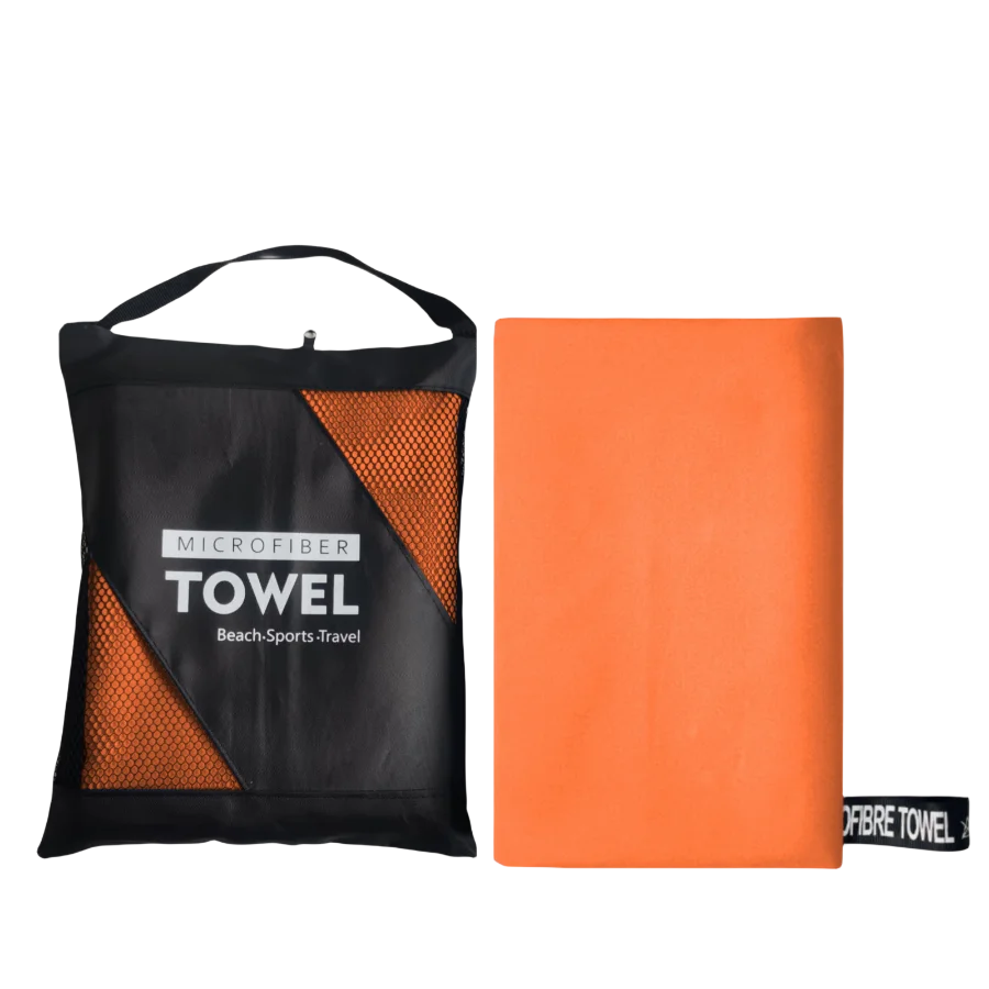 Schnelltrocknendes, leichtes Mikrofaser-Handtuch für Fitness und Strand