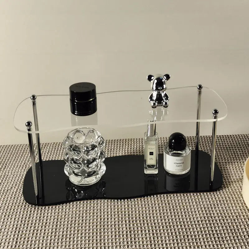 Modern Three-Layer Acrylic Perfume Shelf