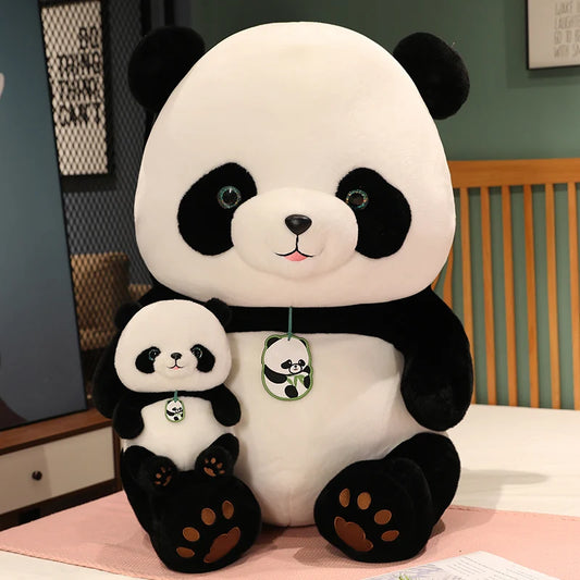 Adorable peluche panda géant