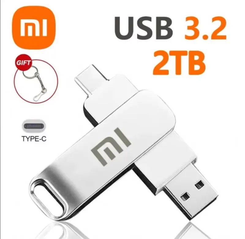 Xiaomi 16TB USB 3.0 Pen Drive - High-Speed Metal SSD Flash Drive