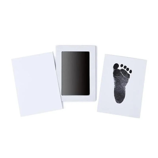 Newborn Baby DIY Hand & Footprint Kit Ink Pads Photo Frame