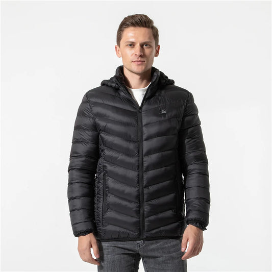 Men's 11-Zone Heated Waterproof Winter Jacket