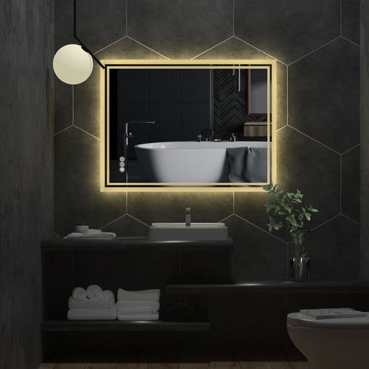 Dimmable LED Vanity Mirror