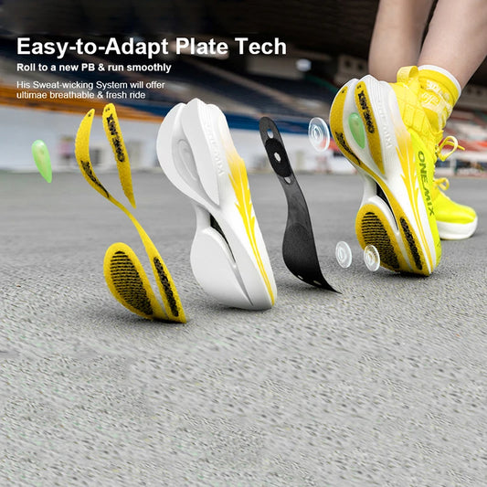 Ultra-Light Carbon Plate Running Shoes