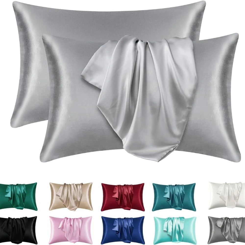 Boost Beauty Sleep Silky Satin Pillowcases