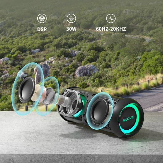 Haut-parleur Bluetooth extérieur E6-L