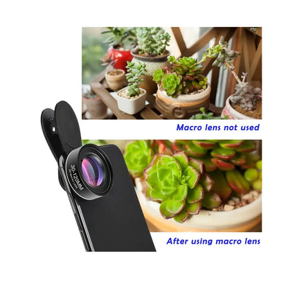 4K HD Phone Lens Macro Long-Distance, CPL, Star Filter