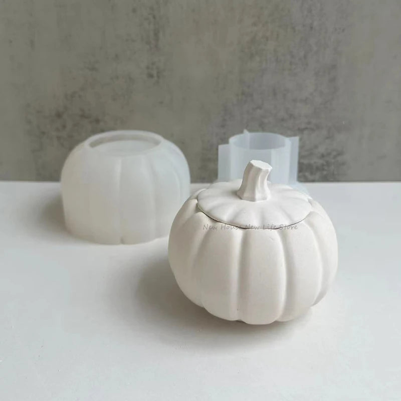 Pumpkin Candle Jar