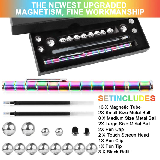 Multifunctional Magnetic Fidget Pen - Stress Relief Gift