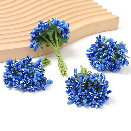 Mini fausses fleurs pour la décoration intérieure