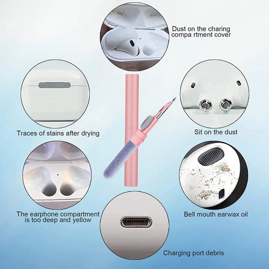 Earphones Cleaning Brush Kit for Bluetooth Earbuds Case