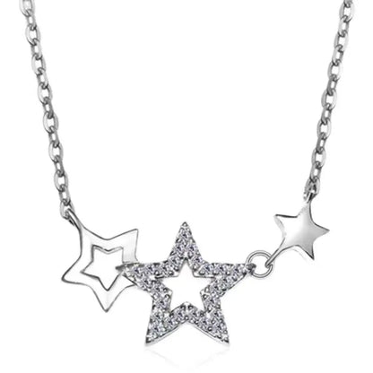 Zircon Star Necklace for Women