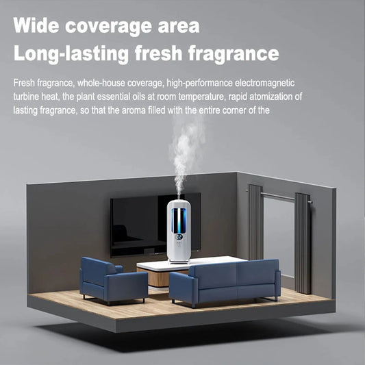 Diffuseur d'huiles essentielles rechargeable à 5 modes