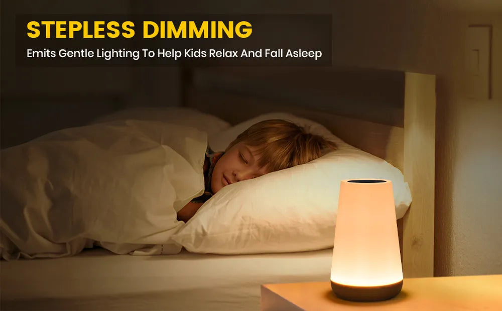 13-Color Bedside Lamp - RGB Touch Night Light