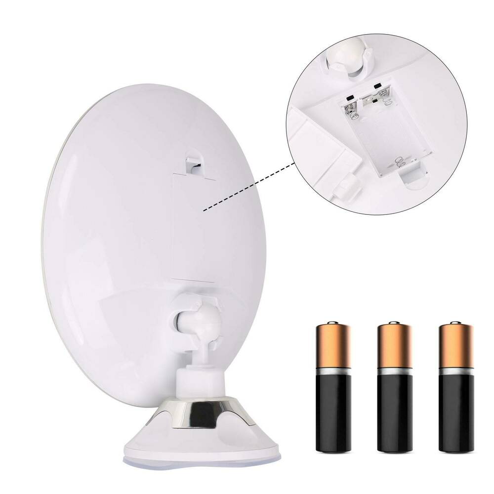 10x Magnifying Makeup Mirror with LED Lights