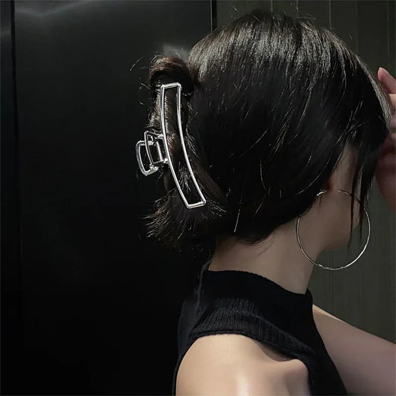 Pince à cheveux en métal - Style vintage