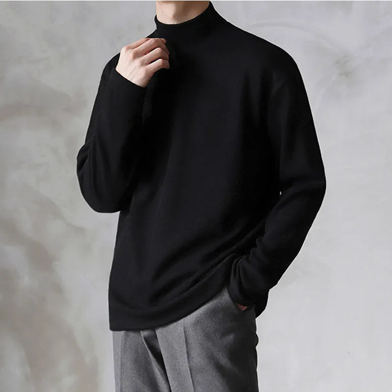 Plush Turtleneck Sweater