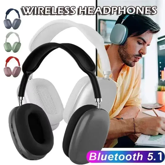P9 Wireless Bluetooth Headset – Noise-Cancelling Gaming & Sports Earbuds Mic Wireless Bluetooth Earphones