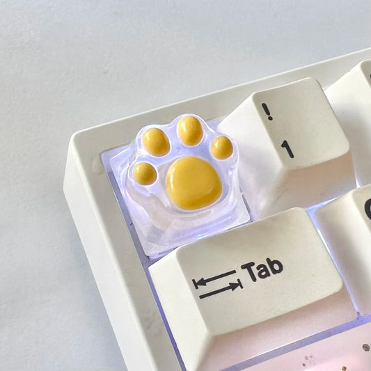 Cat Paws Resin Keycaps