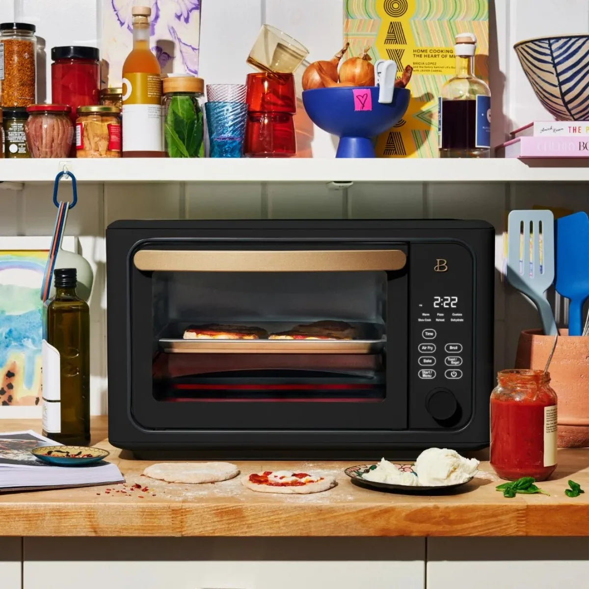 10L Touchscreen Air Fryer Toaster Oven