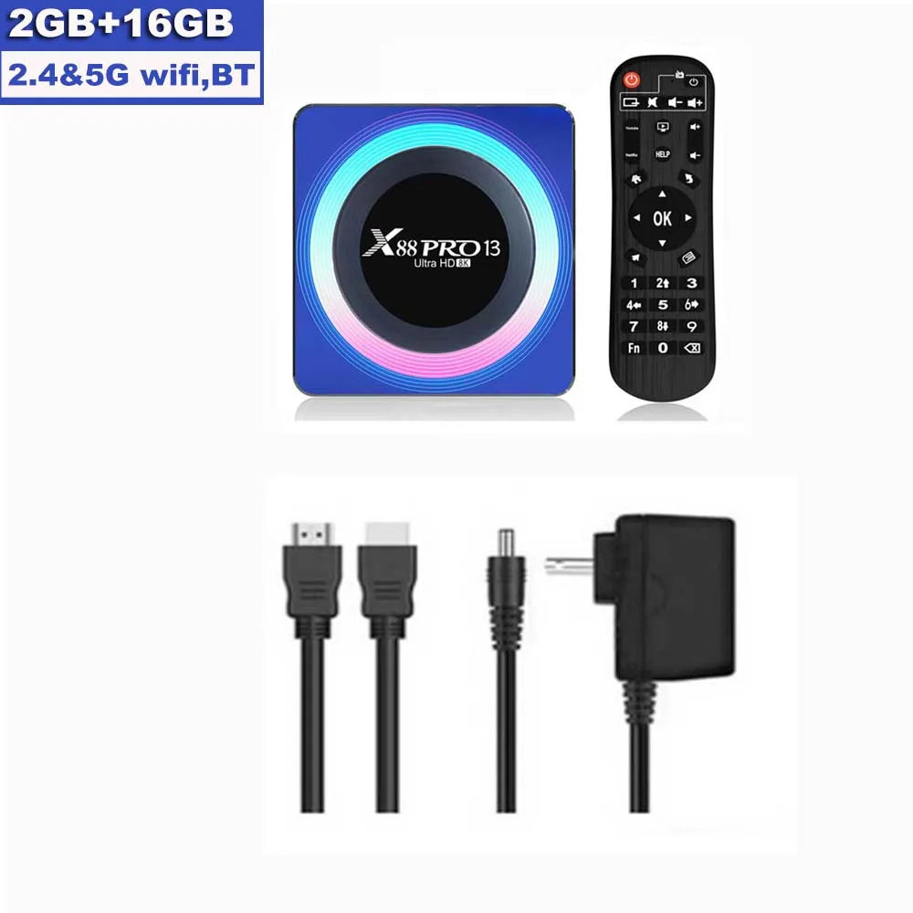 Boîtier Smart TV RK3528 - Android 13, Quad Core, Double WiFi6