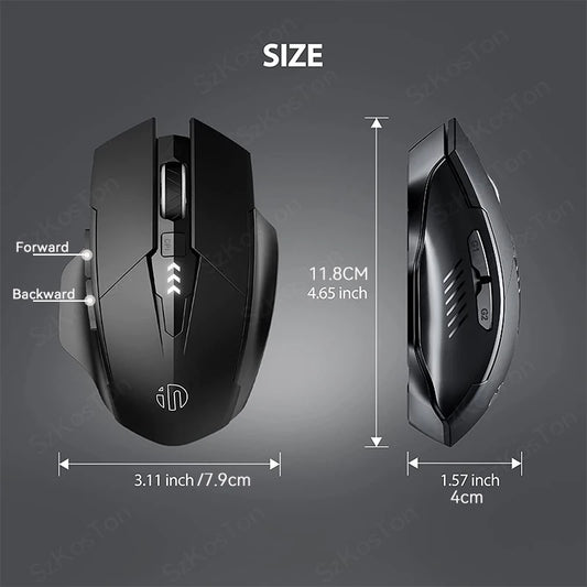 Rechargeable Bluetooth-compatible 2.4G INPHIC PM6 Mouse