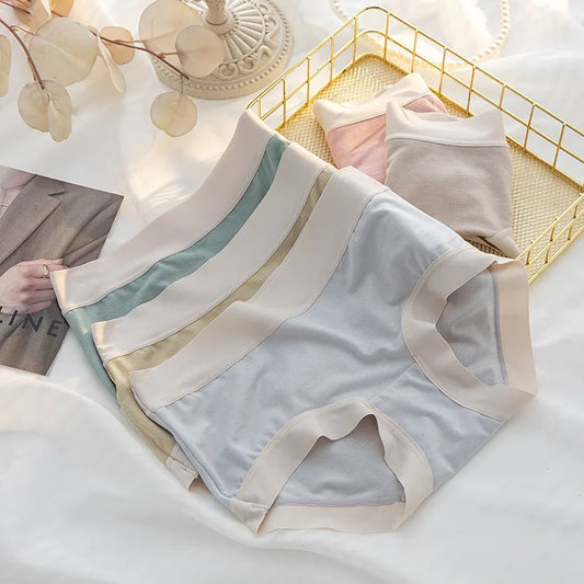 Women's Seamless Cotton Panties Breathable Underwear Briefs Sexy Intimate Lingerie