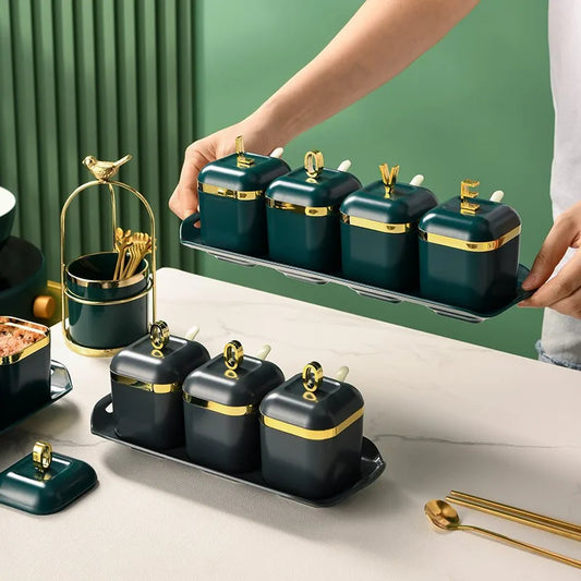 Coffret à épices de cuisine