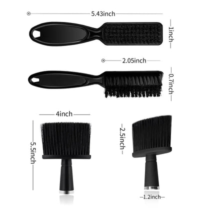 Barber Brush Set Blade and Clipper Cleaning Tools