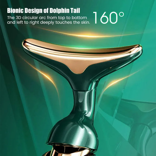 Appareil de lifting du visage 3 en 1 - Massage du cou/du visage/des yeux