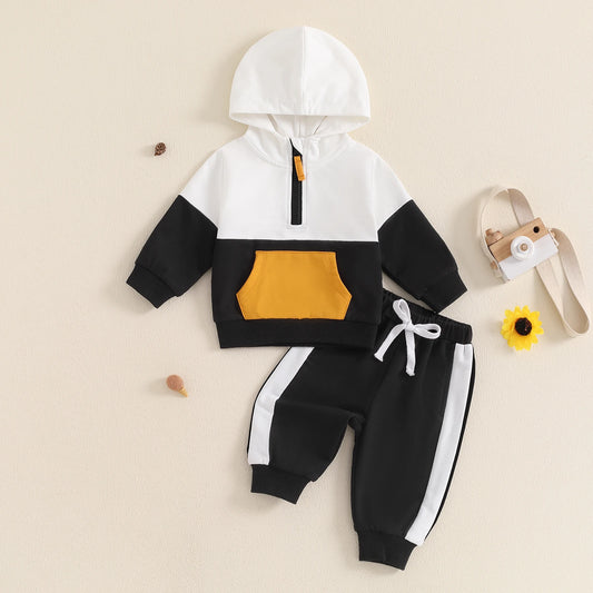 Baby Jungen Herbst Outfit Trainingsanzüge Langarm Hoodie Sweatshirt Hosen
