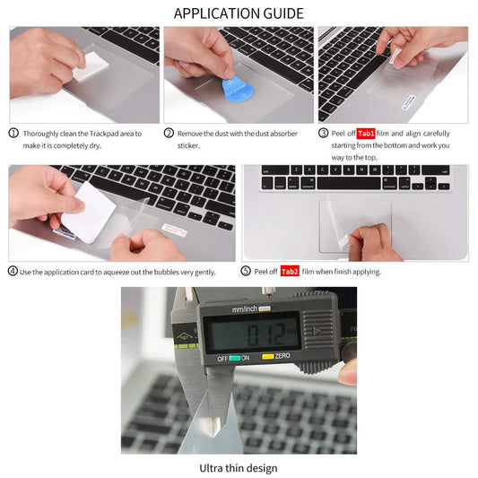 Anti-Scratch Anti-Water Touchpad Skin Cover