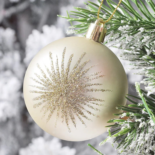 70 Stück Christbaumschmuck Schneeflocke, Sternschmuck