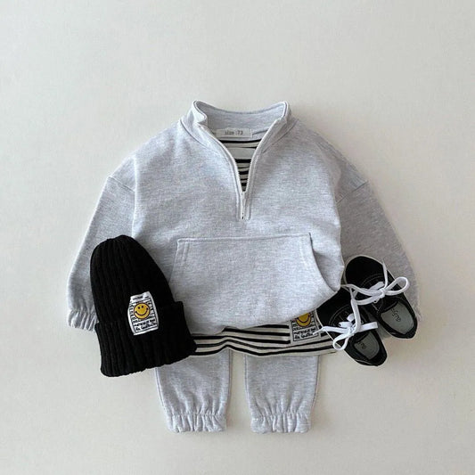 Baby Jungen Mädchen Kleidung Set Kleinkind Kinder Baumwolle Tops Jacke