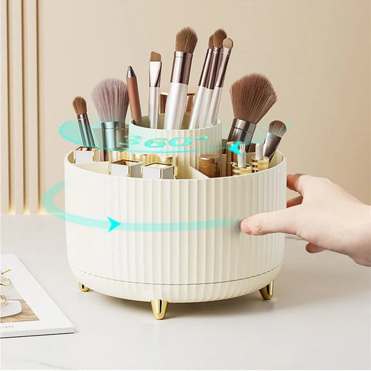 Makeup Storage Box with Rotating