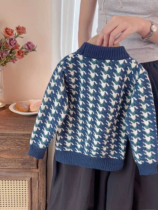 Unisex-Winterstrick-Rollkragenpullover