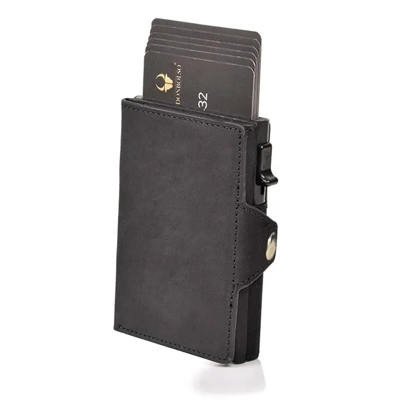 card holder, leather card holder, card holder wallet, leather card holder wallet, card wallet, leather card wallet, wallet leather, pop up wallet