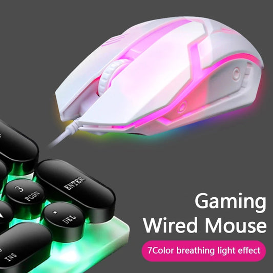 S1 E-Sports LED Backlit Wired Mouse