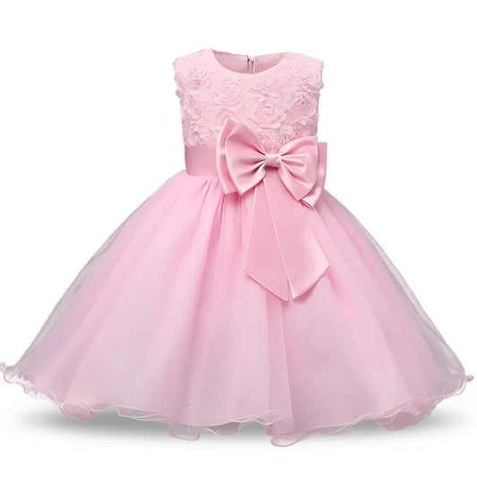 Prinzessin Mädchen Kleid Hochzeit Geburtstag Party Kleider