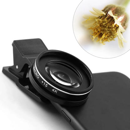 37mm 15X Macro Lens for Phone Photography