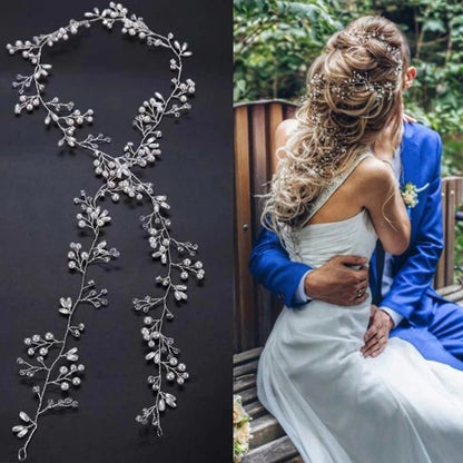 Crystal Pearl Bridal Hair Accessories Set
